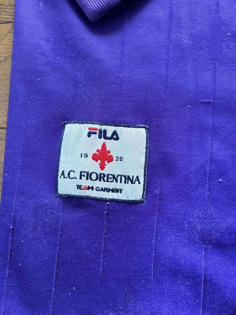 FILA ACフィオレンティーナ紫色 長袖ユニフォーム　XOサイズ