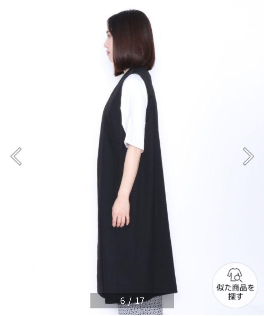 ◎新品　Aga アーガ　ロングジレ　グリーン　サイズ9