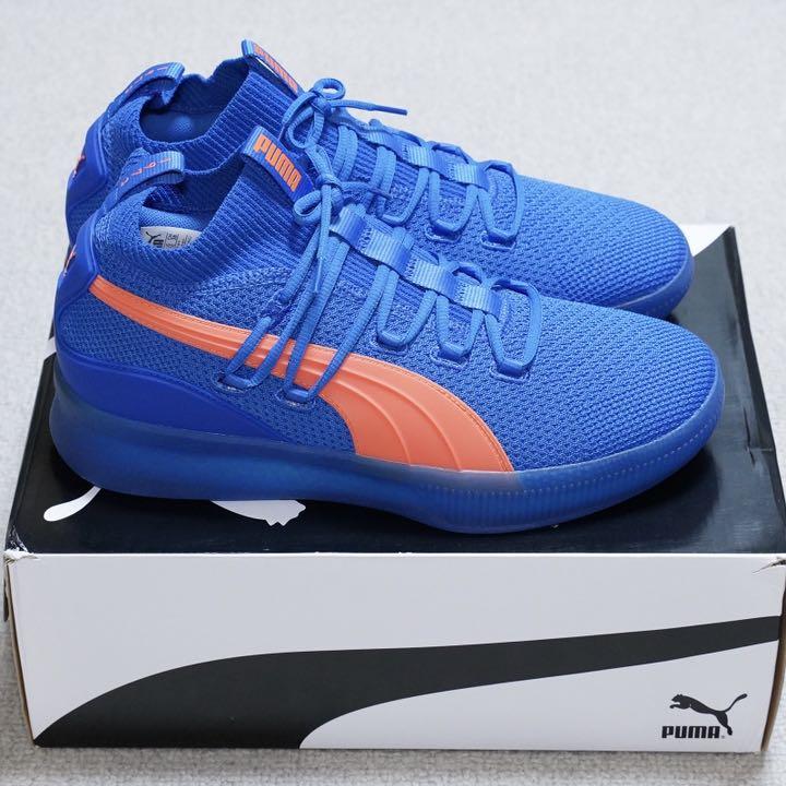 puma clyde court knicks