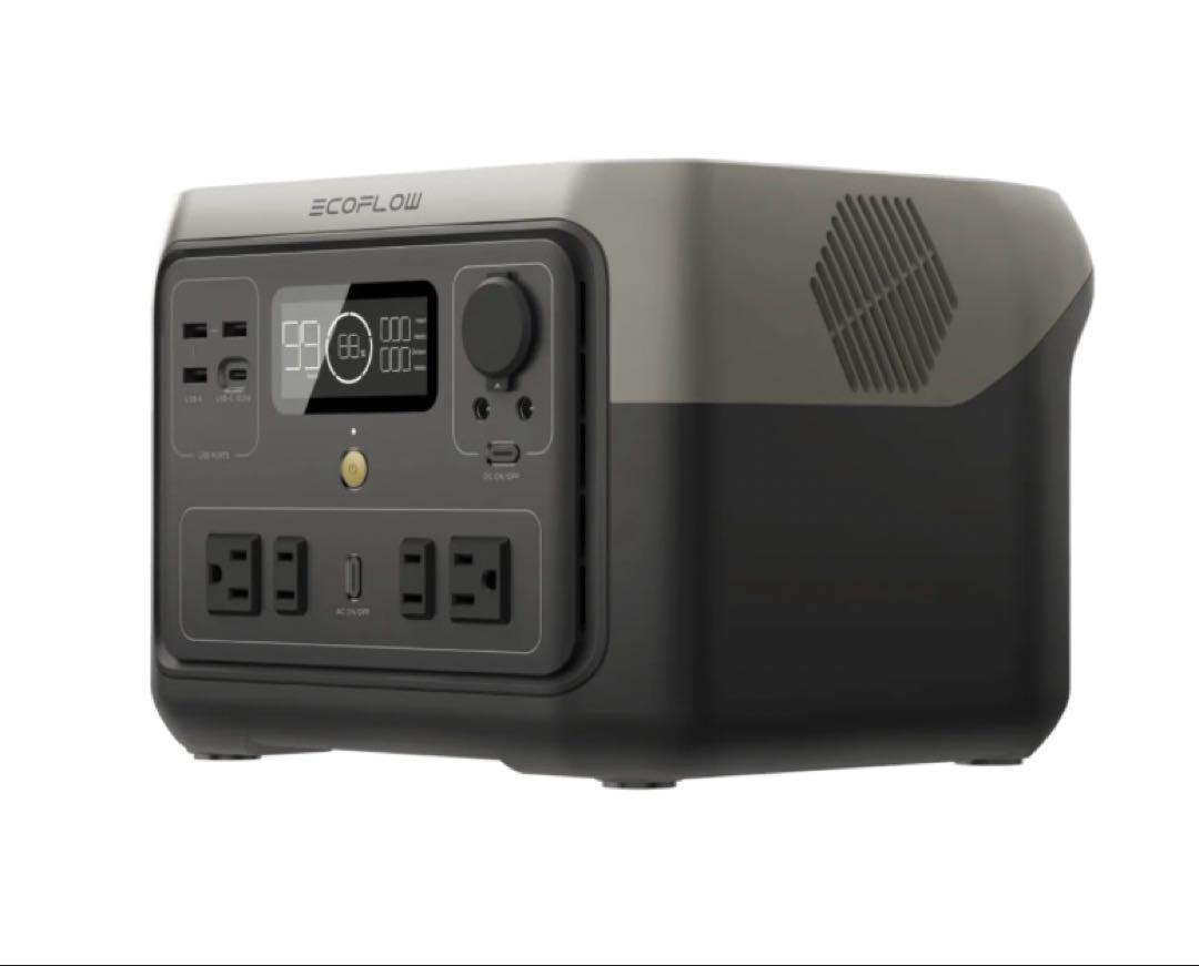 【新品未開封】EcoFlow RIVER 2 Max 512Wh ポータブル電源
