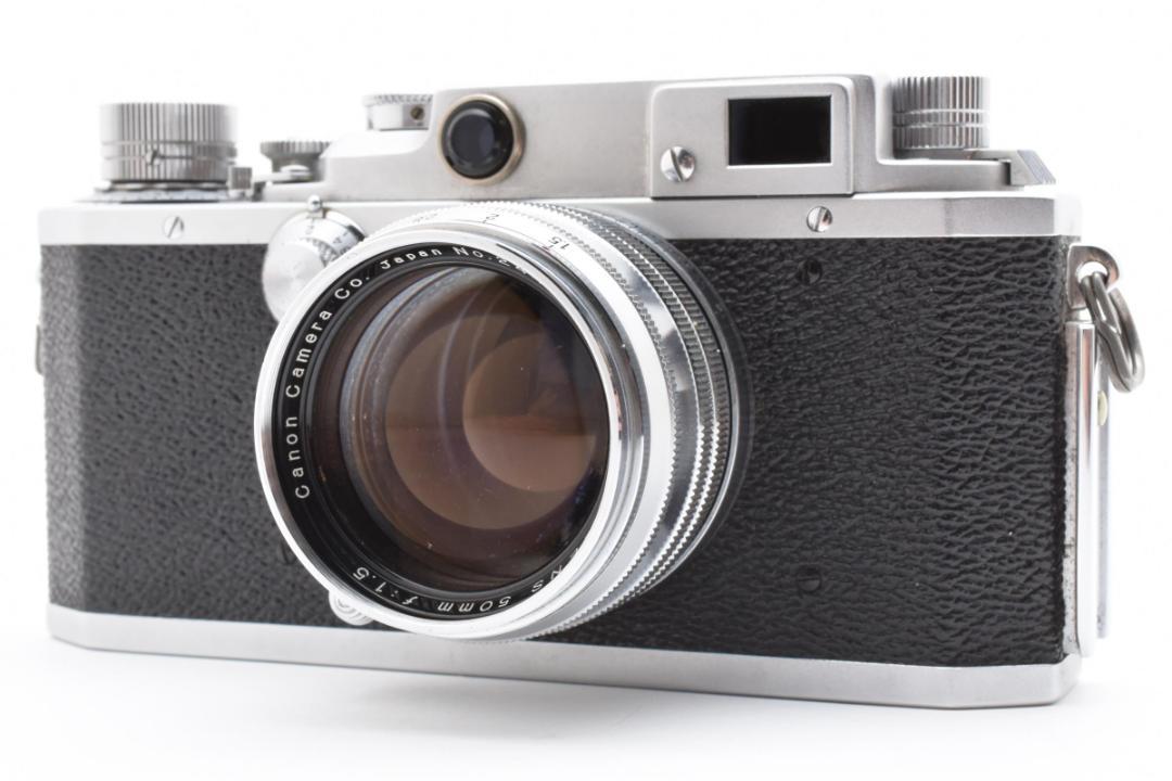 Canon レンジファインダーカメラ 50mmレンズ付き 533fa7a5c417b05b7ded4ec1e7c34f