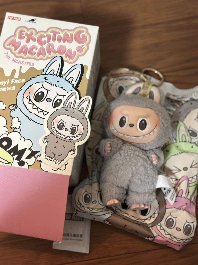 ポップマート ラブブ Exciting Macaron ぬいぐるみ SESAME