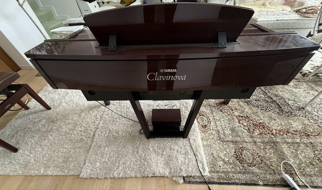 Yamaha デジタルピアノ 88鍵 Clavinova ブラウン