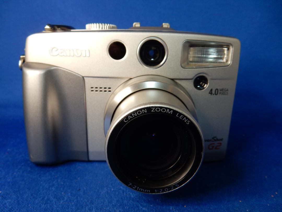 #2962 PowerShot G2 Canon 電池・CF付