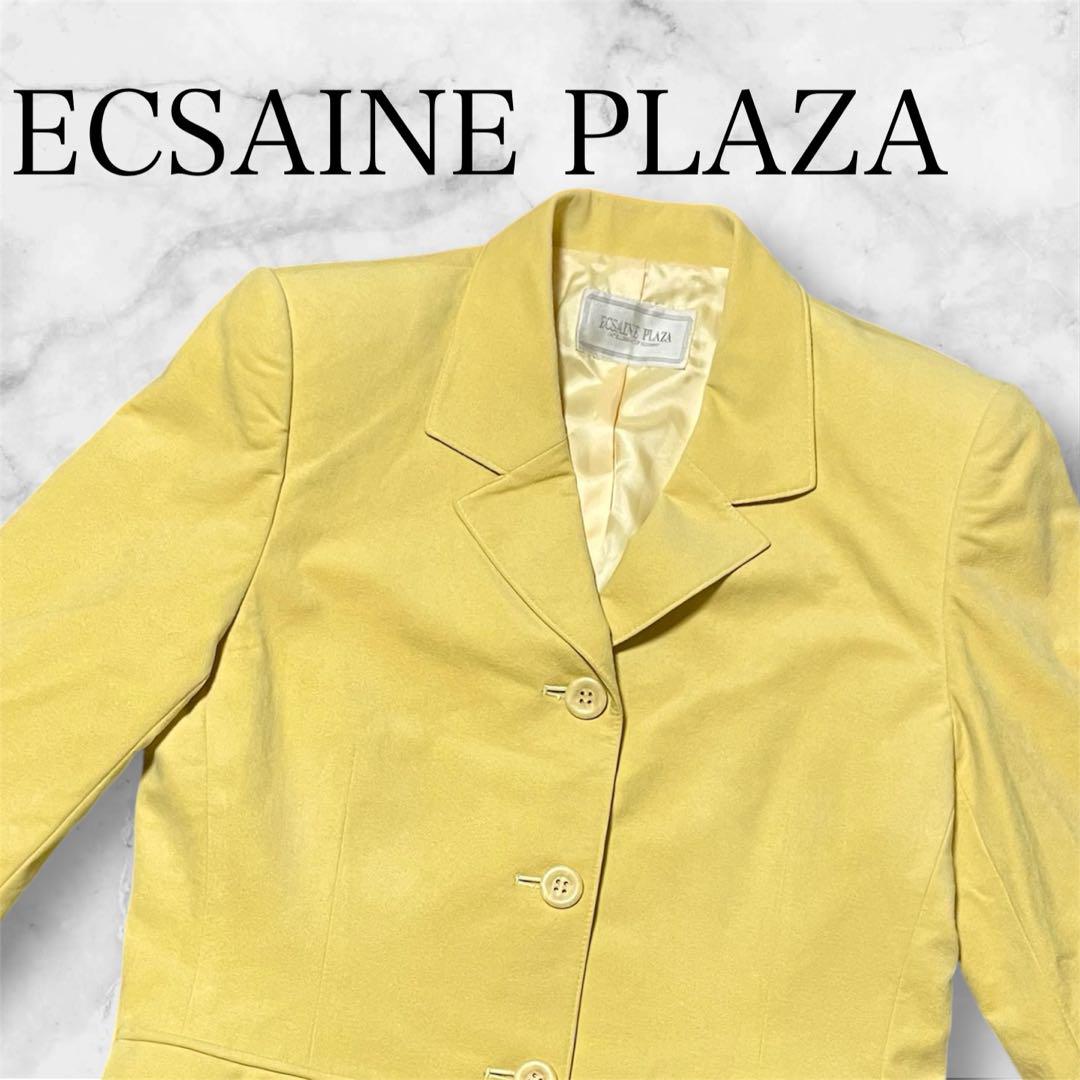 ECSAINE PLAZA 日本製 テーラードジャケット レディース - メルカリ