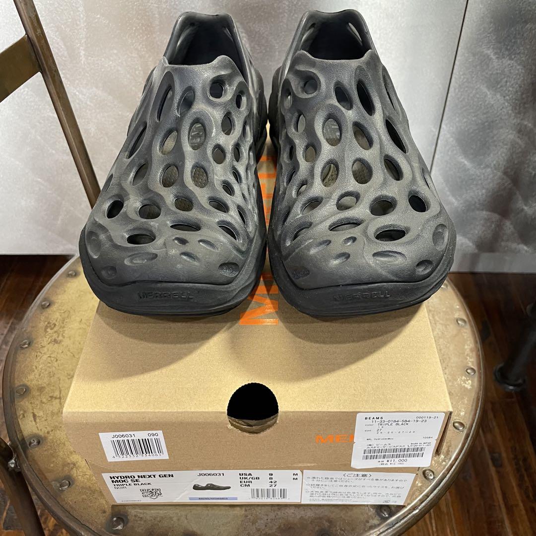 MERRELL HYDRO NEXT GEN MOC BLACK 27㎝