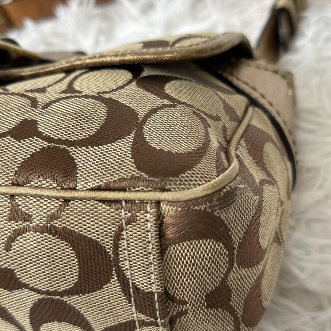 良品✨Coach コーチ ソーホー シグネチャー ワンショルダー