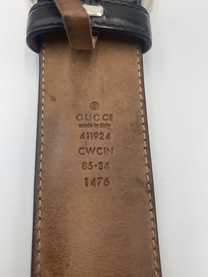 GUCCI グッチ インターロッキングG GG柄 グッチシマ レザー ベルト
