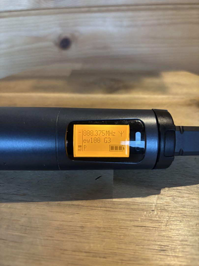 SENNHEISER 受信機　ワイヤレスマイク ew100G3