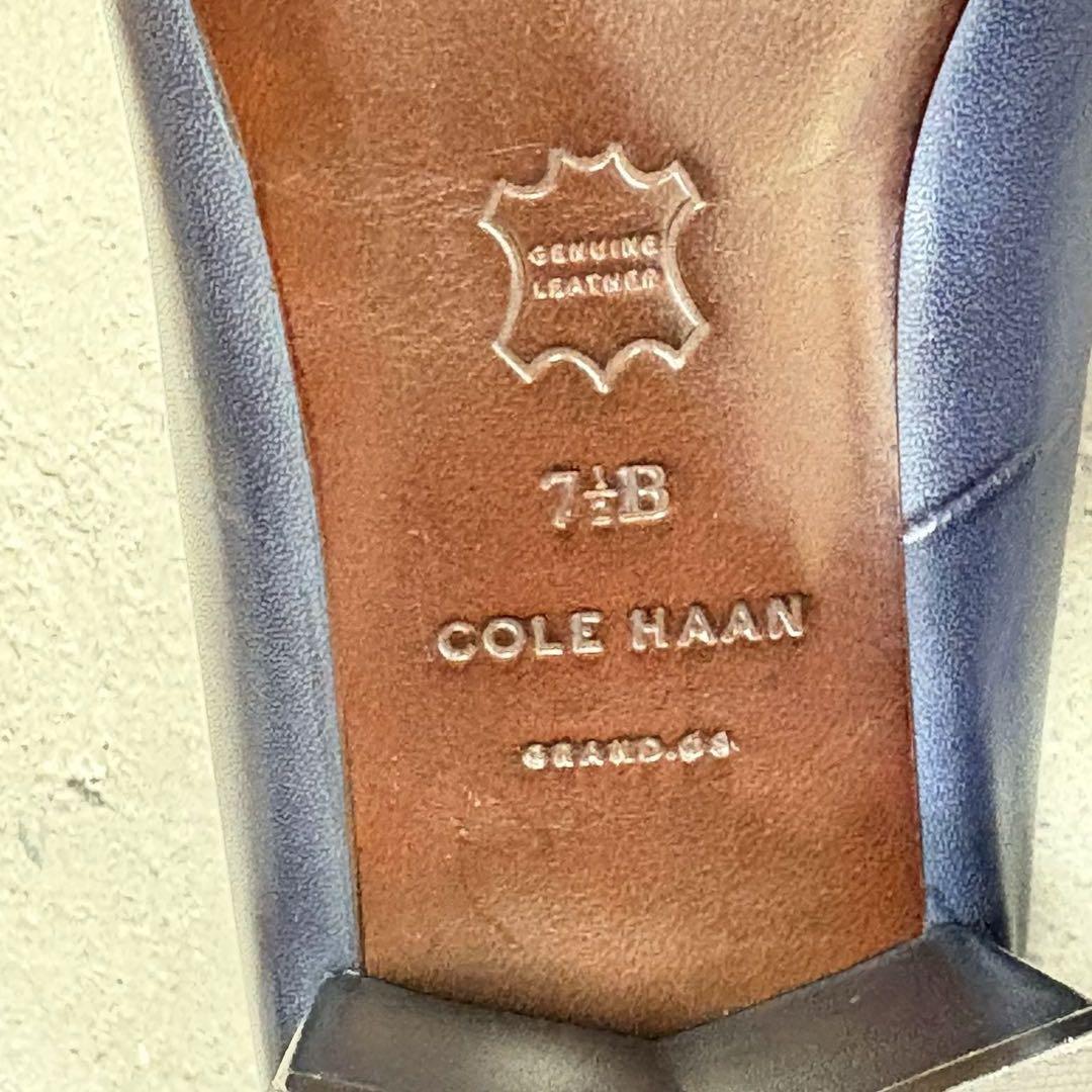 美品　コールハーン　COLE HAAN (7.5) レザーパンプス　フォーマル
