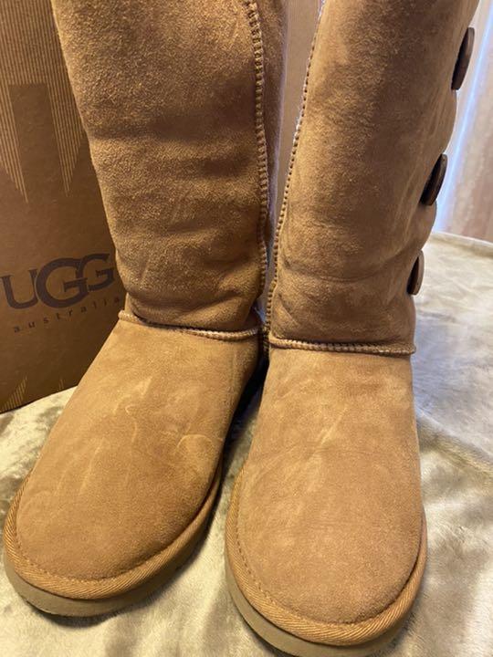 ○中古 UGG アグ ムートンブーツ アルティメットバインド 24.0