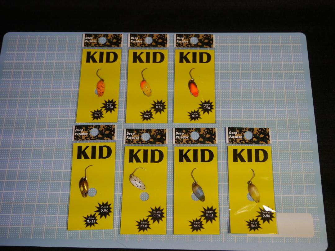 ルアー・フライ KID 0.6 Deep Paradox ディープパラドックス キッド 0.6g & 0.8g / Deep Paradox KID