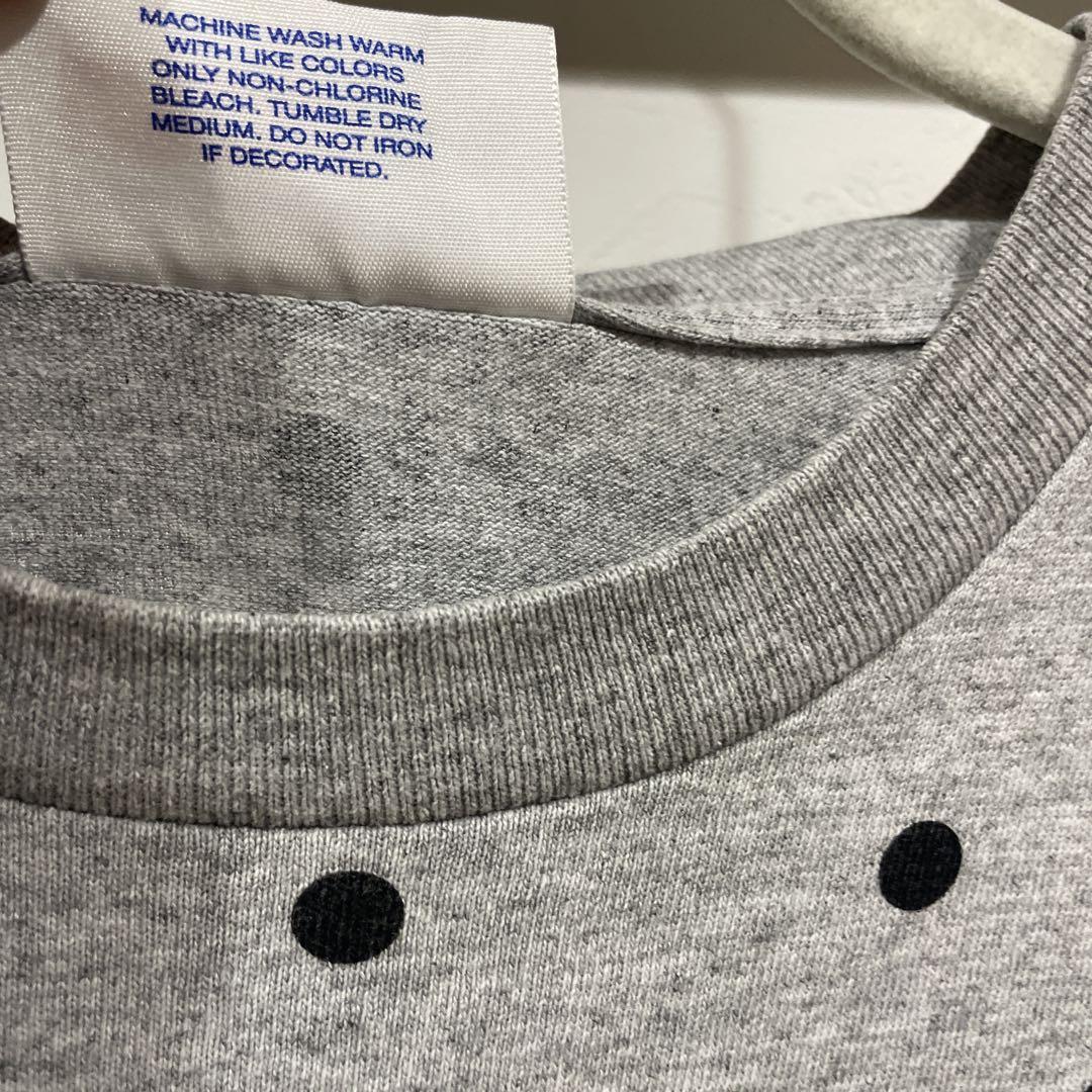 supreme ドット柄 Tシャツ グレー