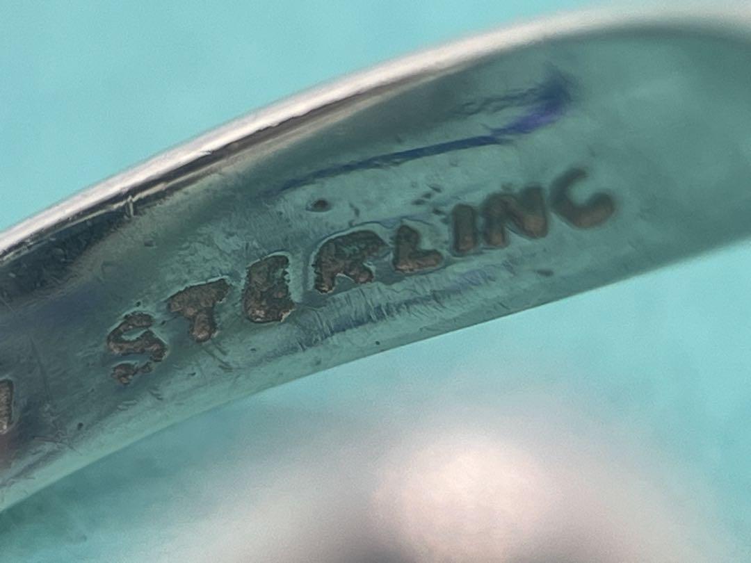 c476 ティファニー　オープンハート　リング　シルバー　925 約10号