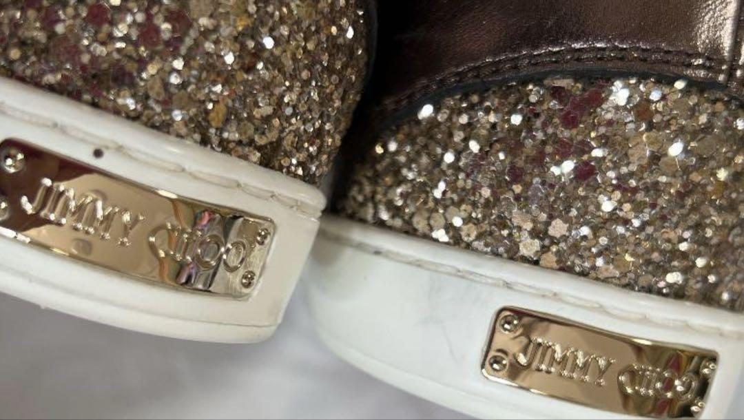 jimmy choo スニーカー　37 グリッター