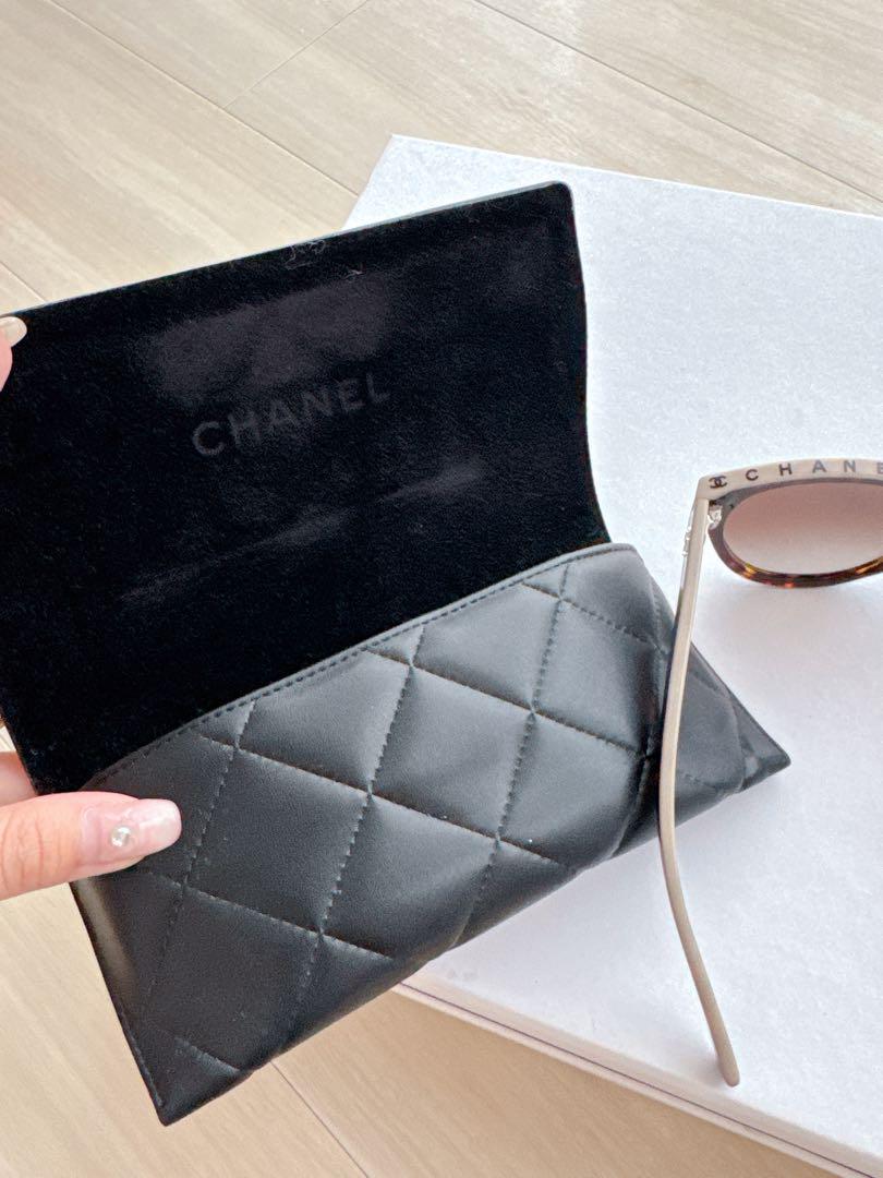 ほぼ未使用 CHANEL ⭐︎サングラス 5414 ブラウン バイカラー
