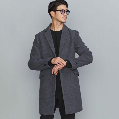 【新品】【WEB限定】by PE メルトン チェスター コート