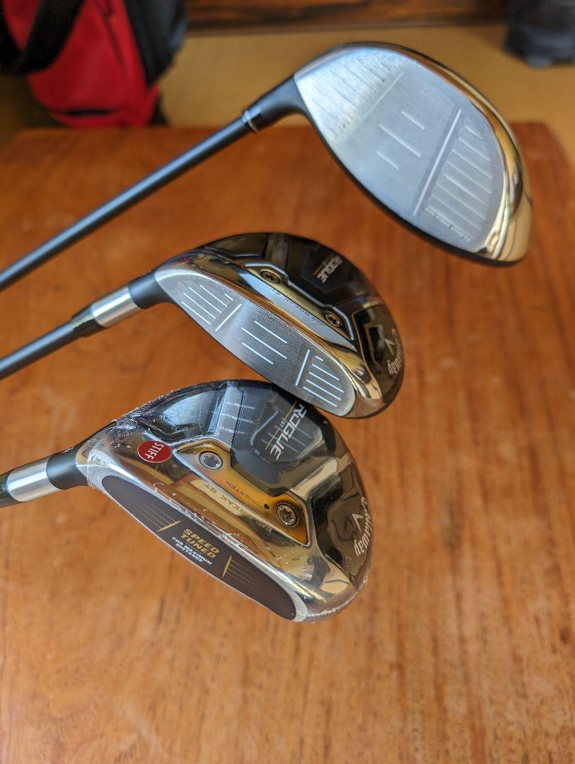 Callaway ROGUE ST MAX FAST 1W・3W・5W 3本