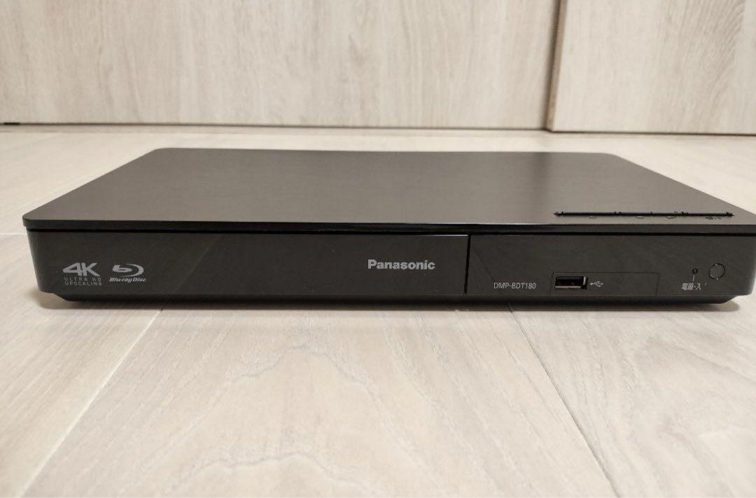 Panasonic ブルーレイプレイヤー4K DMP-BDT180 外付けHDD