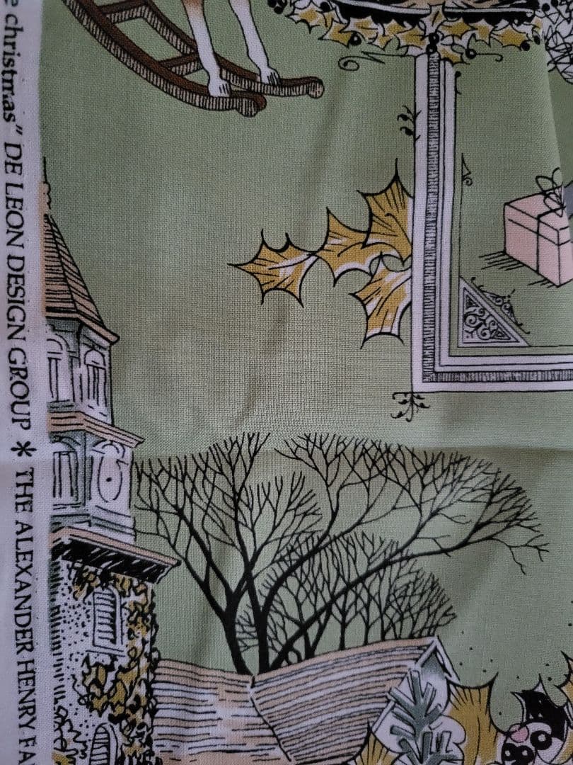 アレキサンダーヘンリー ghastlie christmas 100cm 生地 アレキサンダーヘンリー ghastlie christmas 100cm 生地