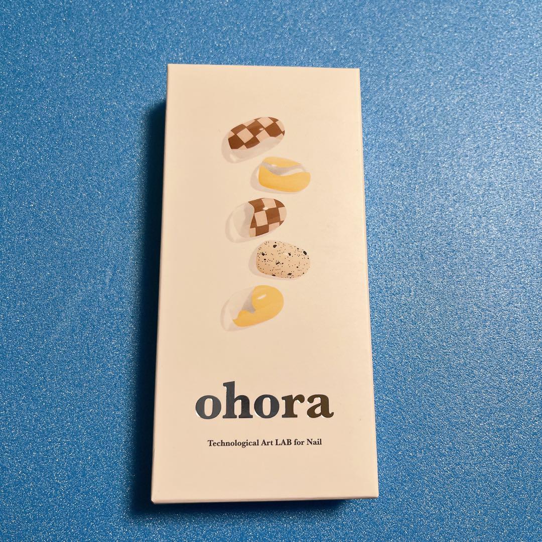 ohoraネイルシール  N TOFFEENUT LATTE