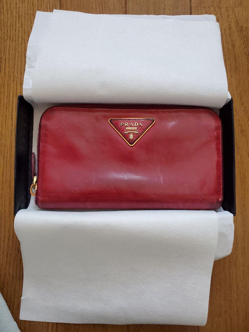 PRADA長財布ね　値下げしました！ SAFFIANO（PRADA） プラダ 財布 二つ折り長財布 サフィアーノ