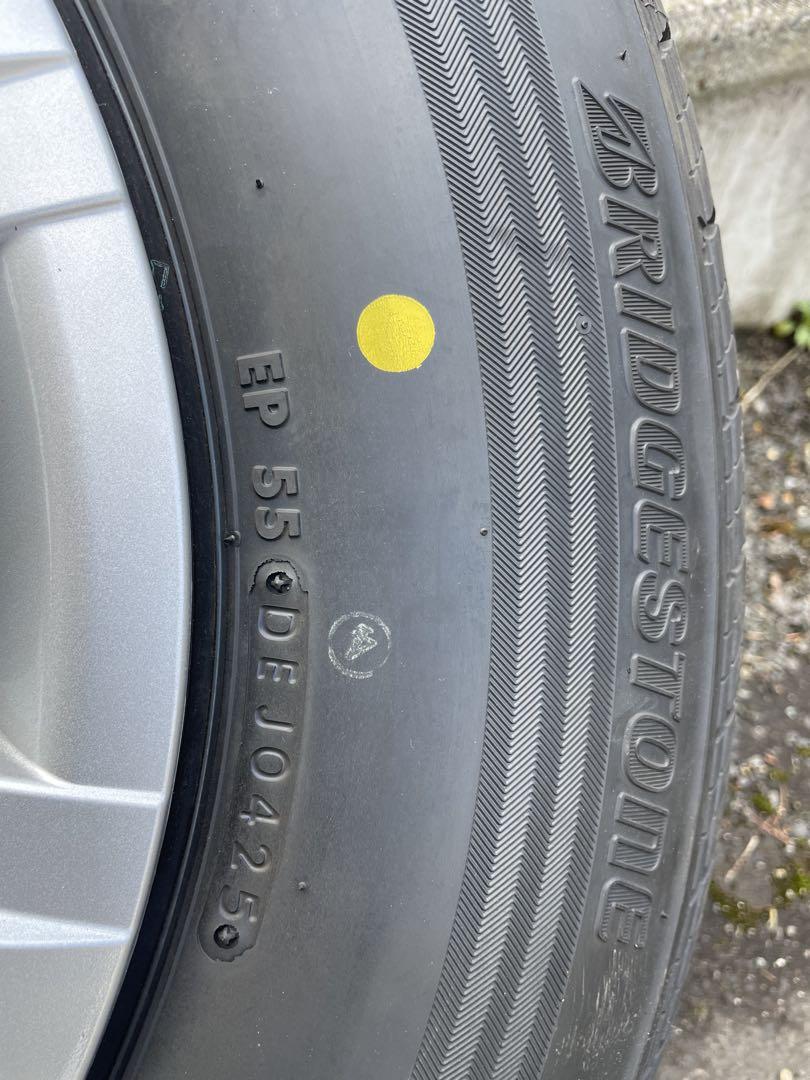 2025年ハイエース新車外し！純正ホイール4本セット！！195/80R15美品！
