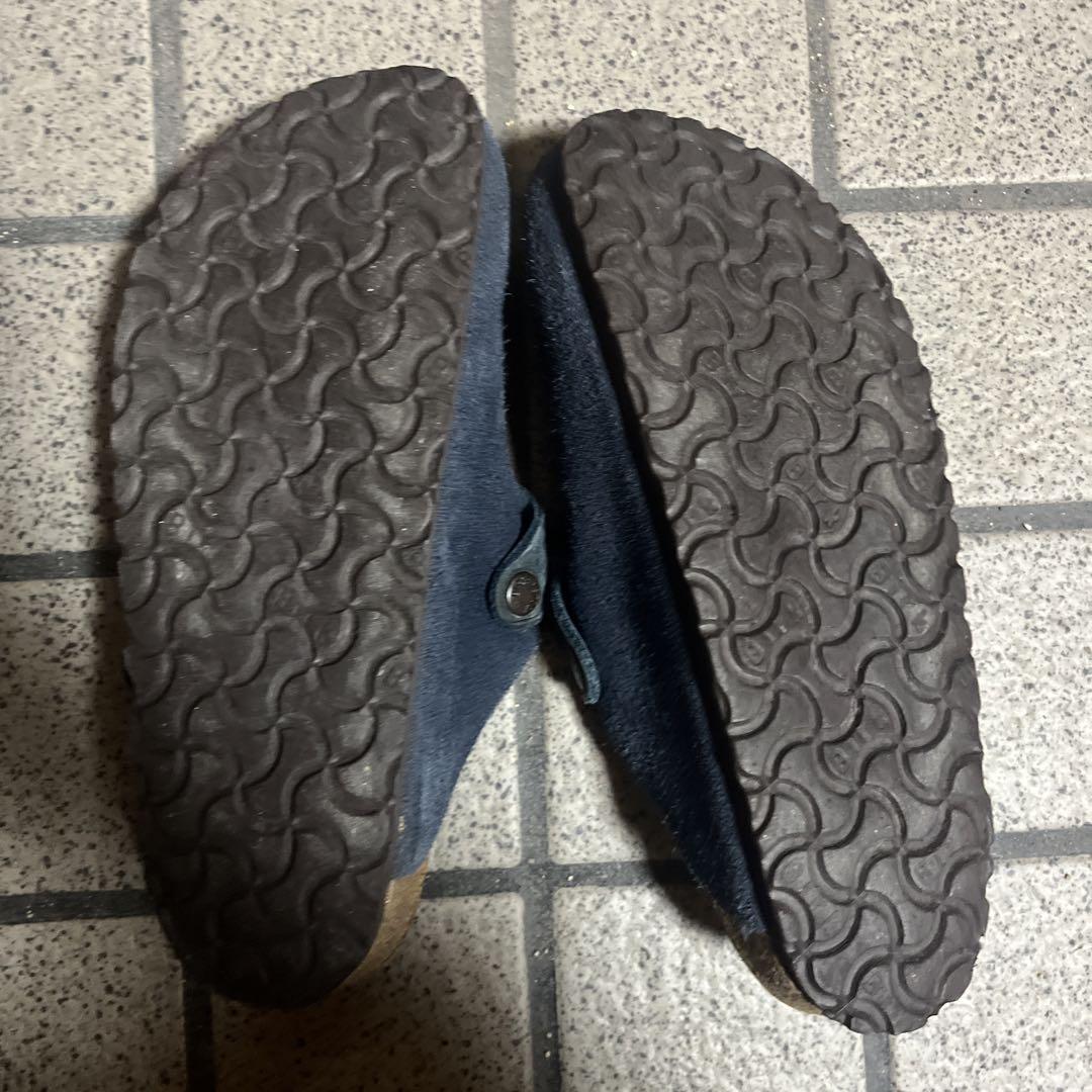 BIRKENSTOCK ネイビー サボサンダル 37