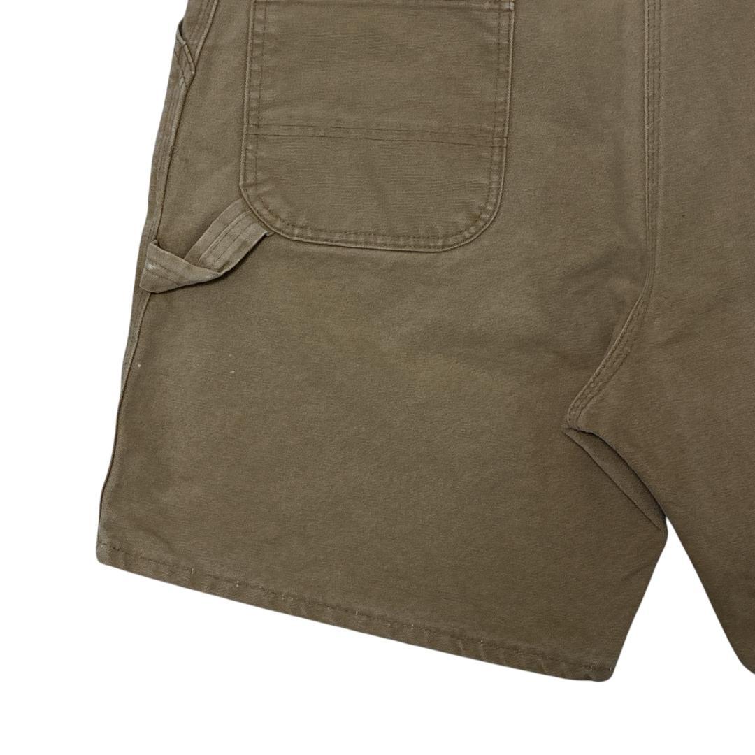 Carhartt カーハート レザーロゴ 極太 ペインター ハーフパンツ 42