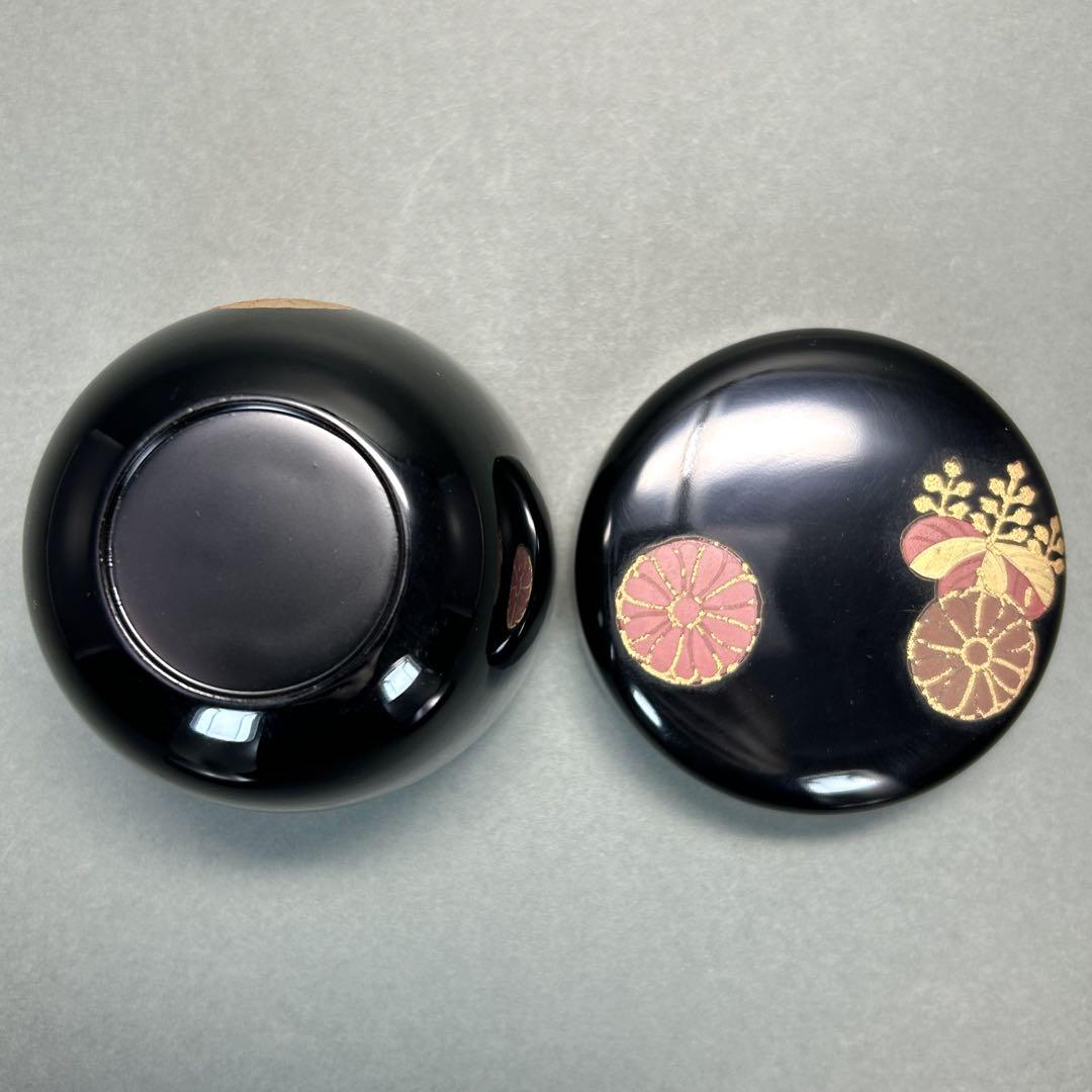 棗　『熊谷秀穂　高台寺蒔絵』　中棗　お茶道具　茶道　共箱　工芸品