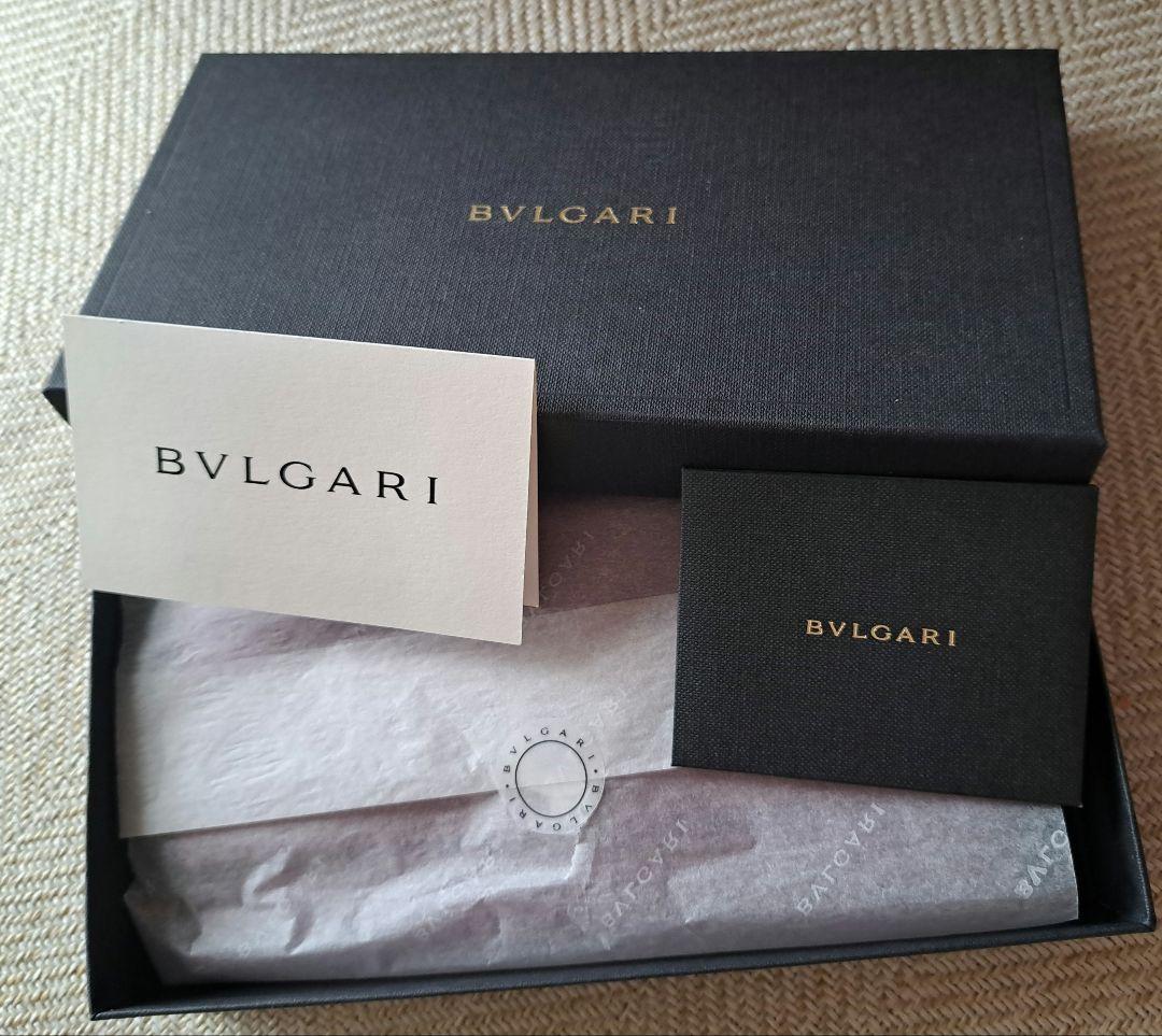 BVLGARI パープル 長財布