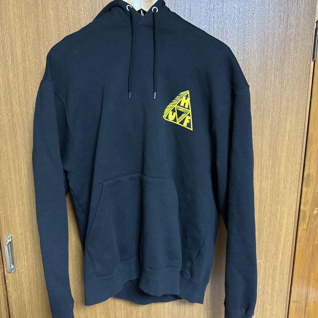 HUF ブラック パーカー Lサイズ