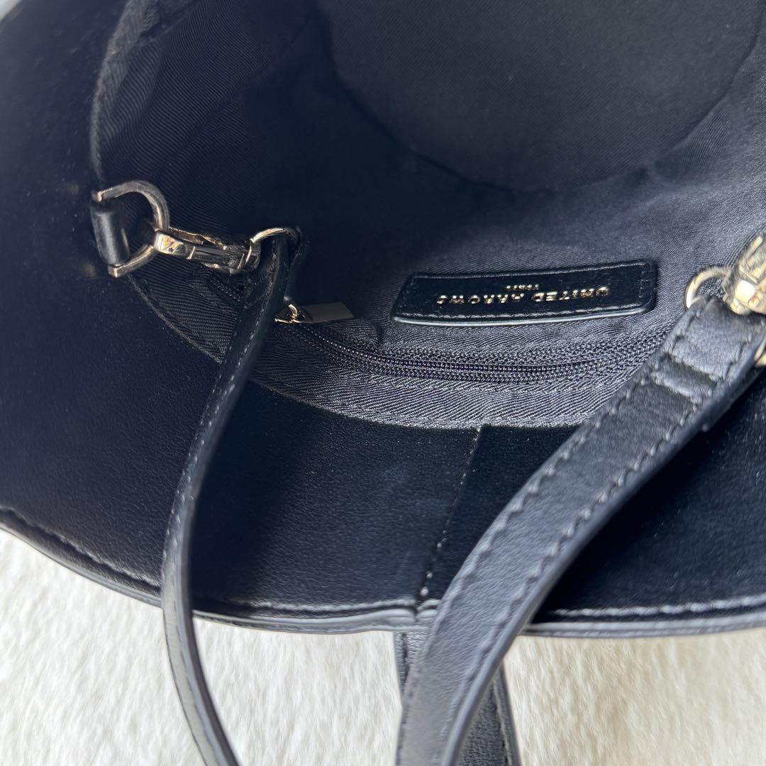 22AW UNITED ARROWS バケツ バッグ ブラック