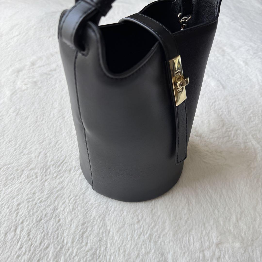 22AW UNITED ARROWS バケツ バッグ ブラック