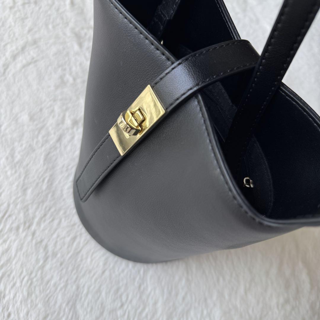 22AW UNITED ARROWS バケツ バッグ ブラック