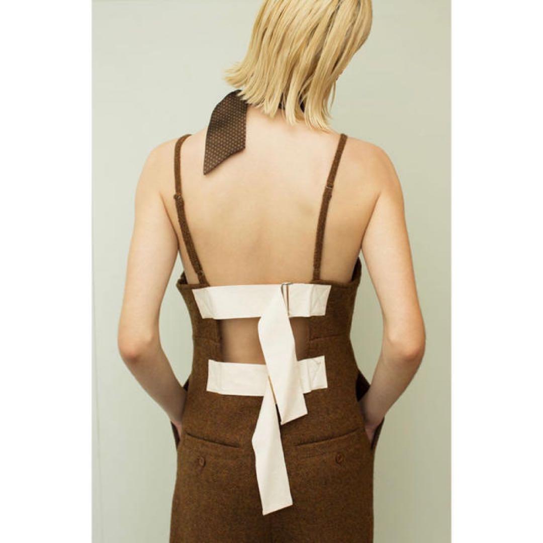 サロペット・オーバーオール・オールインワン leinwande 19aw Tweed Belted Jumpsuits