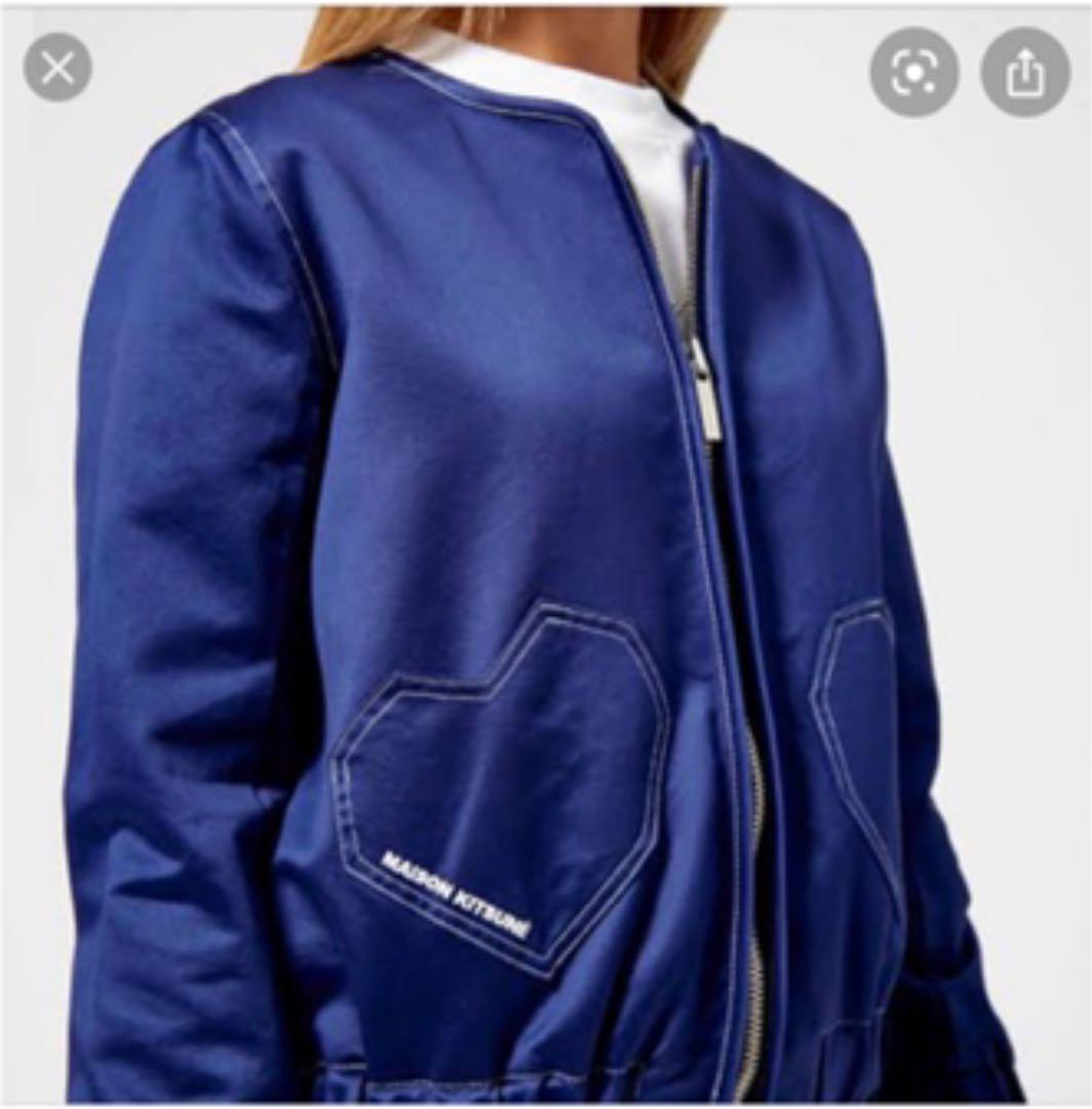 新品未使用★MAISON KITSUNÉ HEART TEDDY JACKET