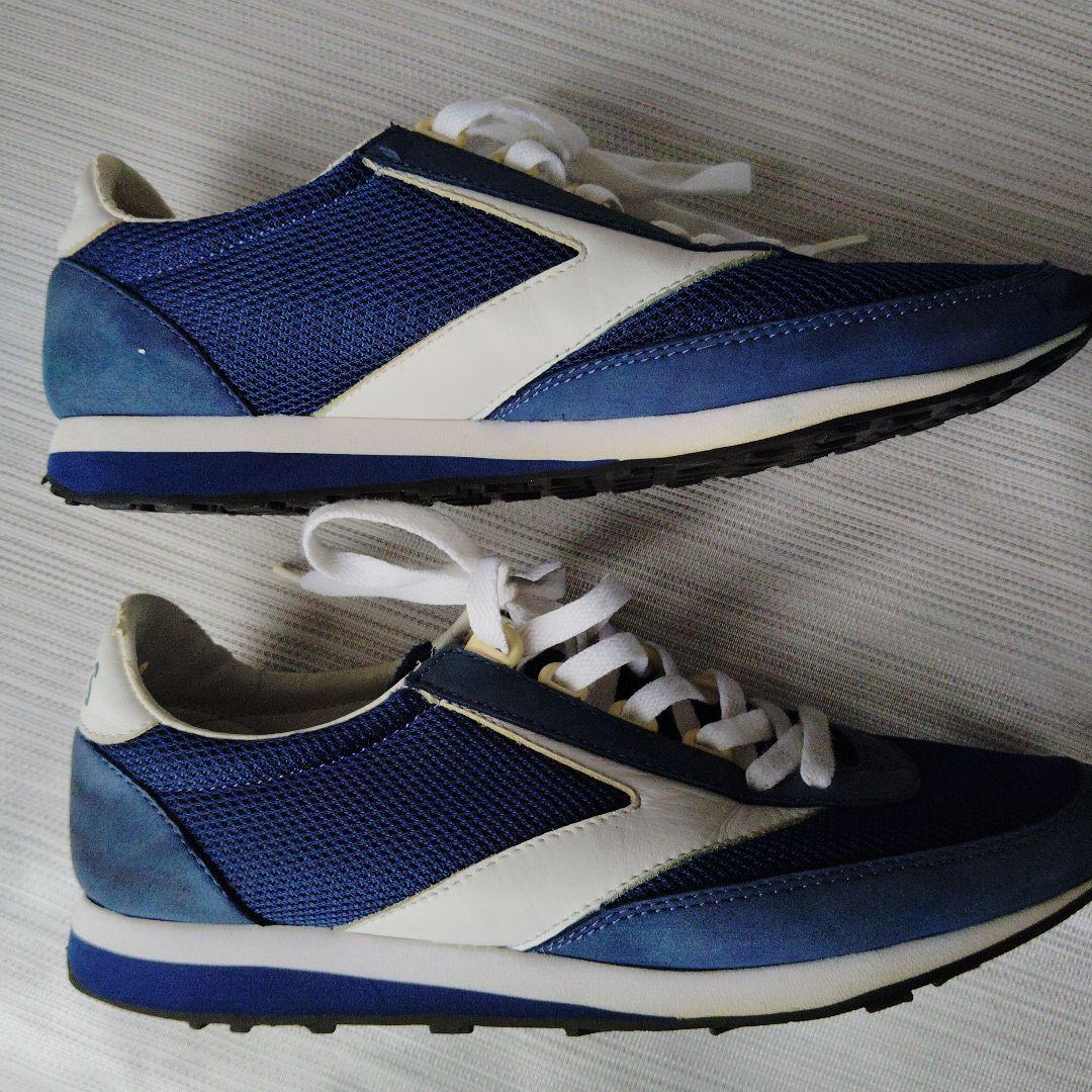 BROOKS スニーカー ネイビー/ホワイト 靴