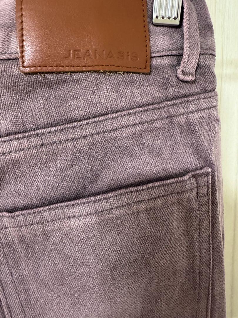 ほぼ未使用◎ JEANASIS タックデニムワイドパンツ