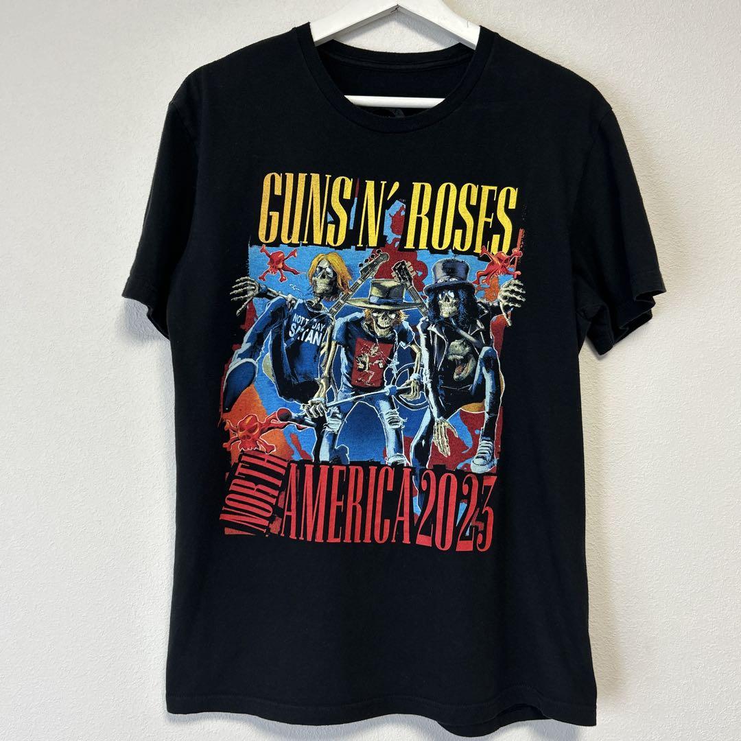 GUNS N' ROSES 2023年北米ツアー Tシャツ