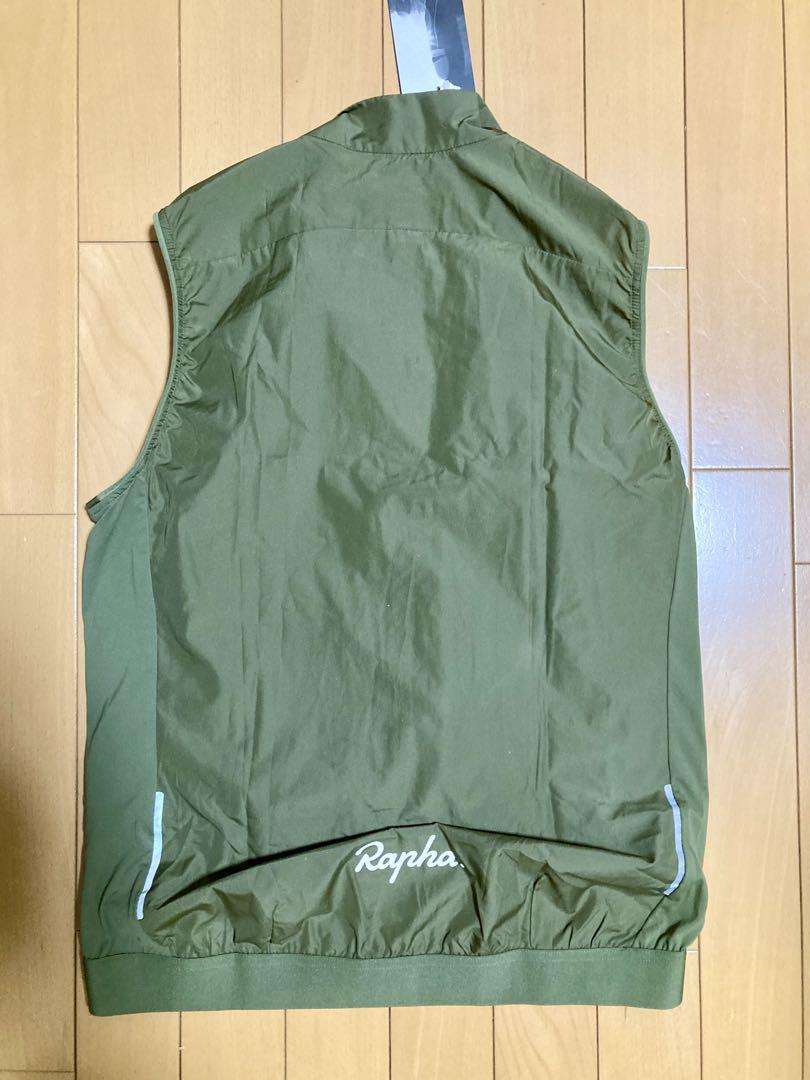 【値下げ中 早い者勝ち】ラファ　ジレ　ベスト　新品・M ・オリーブグリーン