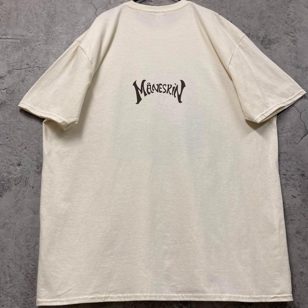 新品☆希少【マネスキン Maneskin 公式オフィシャル】Tシャツメンズ2XL