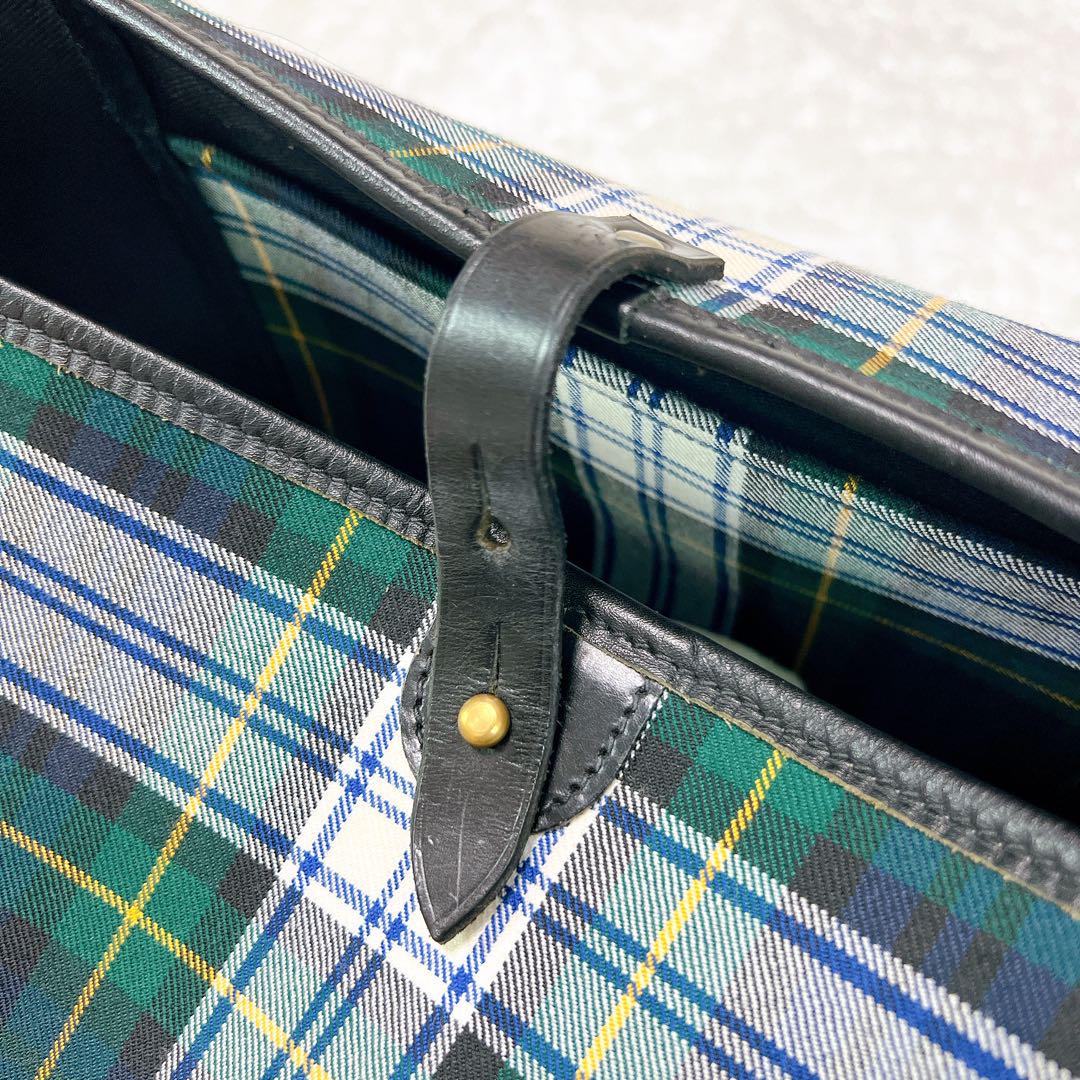BRADY KINROSS Large: Tartan 美品 ショルダーバッグ バッグ