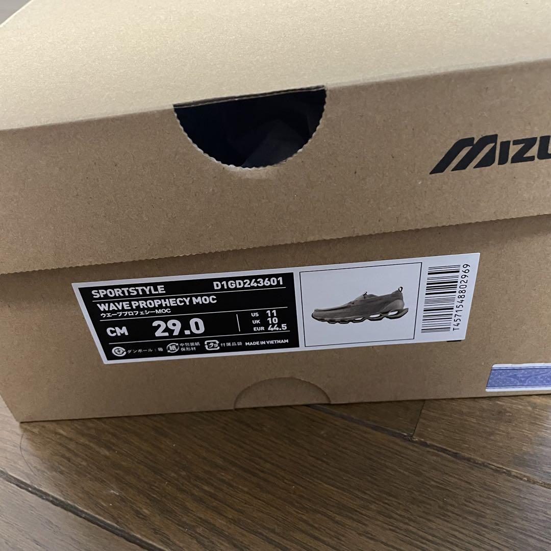 靴 Mizuno Wave Prophecy Moc Suede 29cm