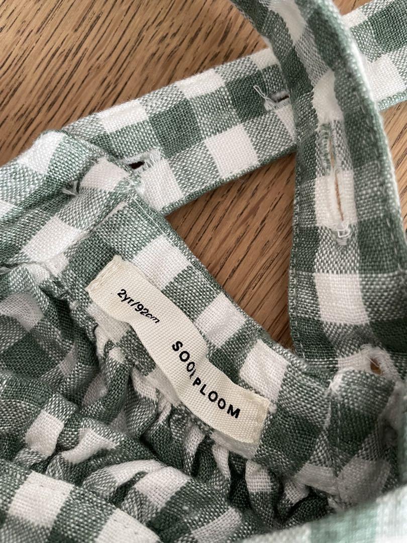 ワンピース SOOR PLOOM Eloise Pinafore Gingham