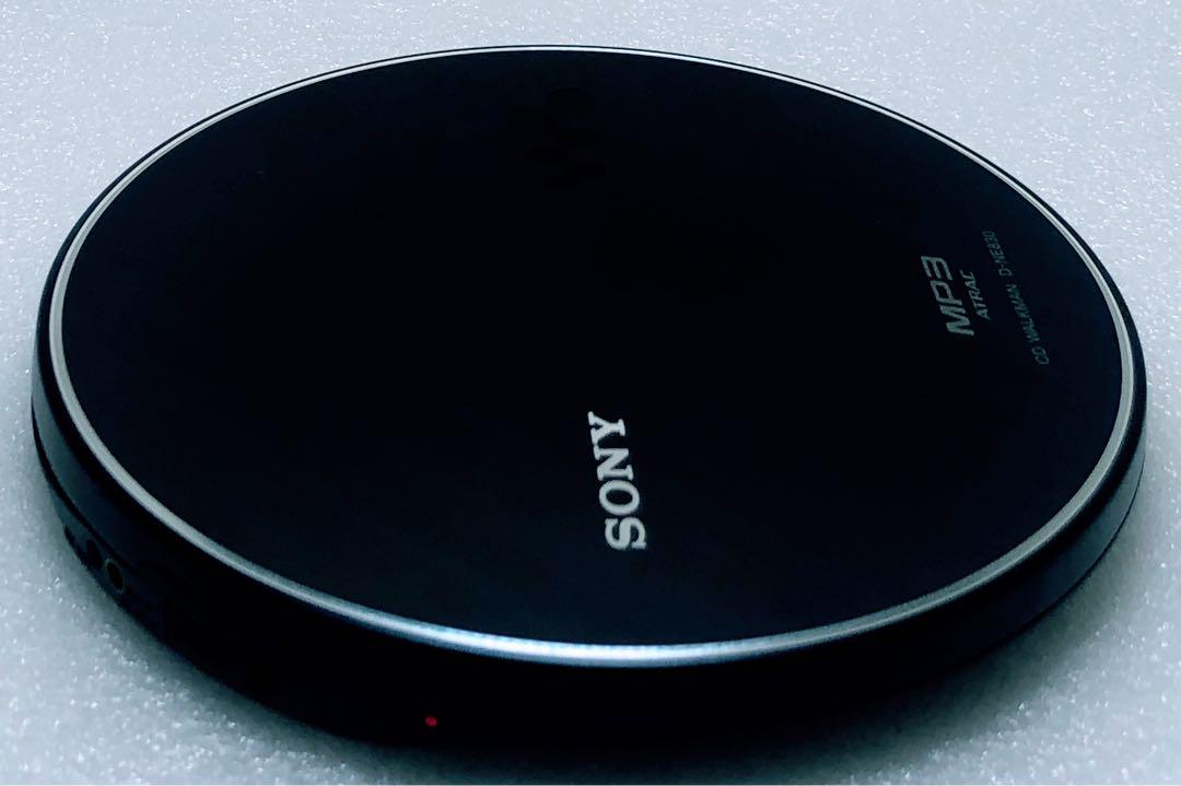 SONY☆WALKMAN MP3 対応ポータブルCDプレイヤーD-NE830