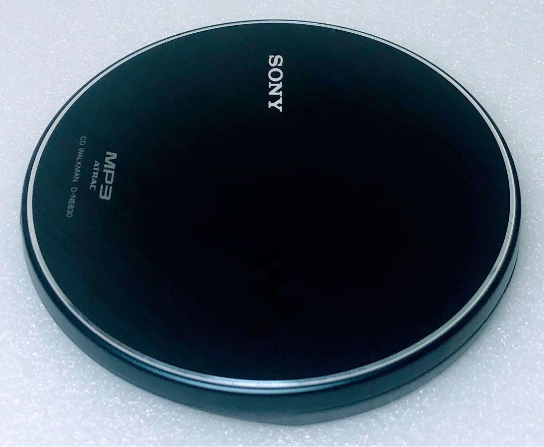 SONY☆WALKMAN MP3 対応ポータブルCDプレイヤーD-NE830