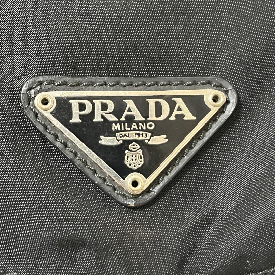 大人気✨ PRADA プラダ リュック ブラック 黒 ナイロン 三角ロゴ 鞄 バッグ