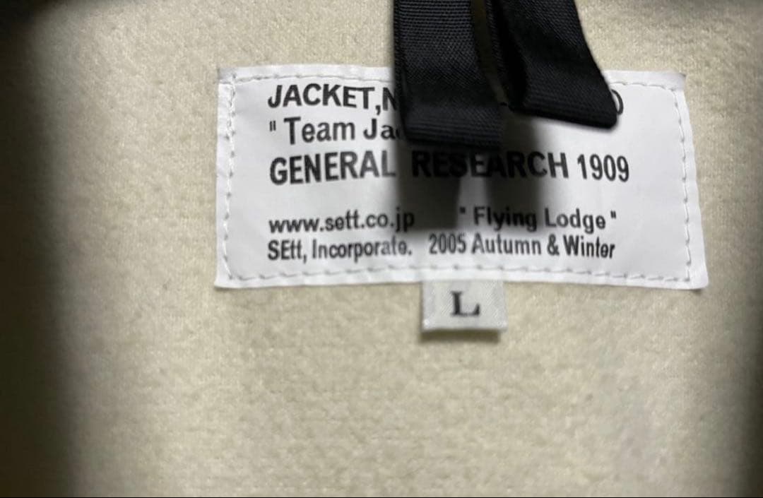 ジェネラルリサーチ チームジャケットGENERAL RESEARCH ジェネラルリサーチ チームジャケットGENERAL RESEARCH