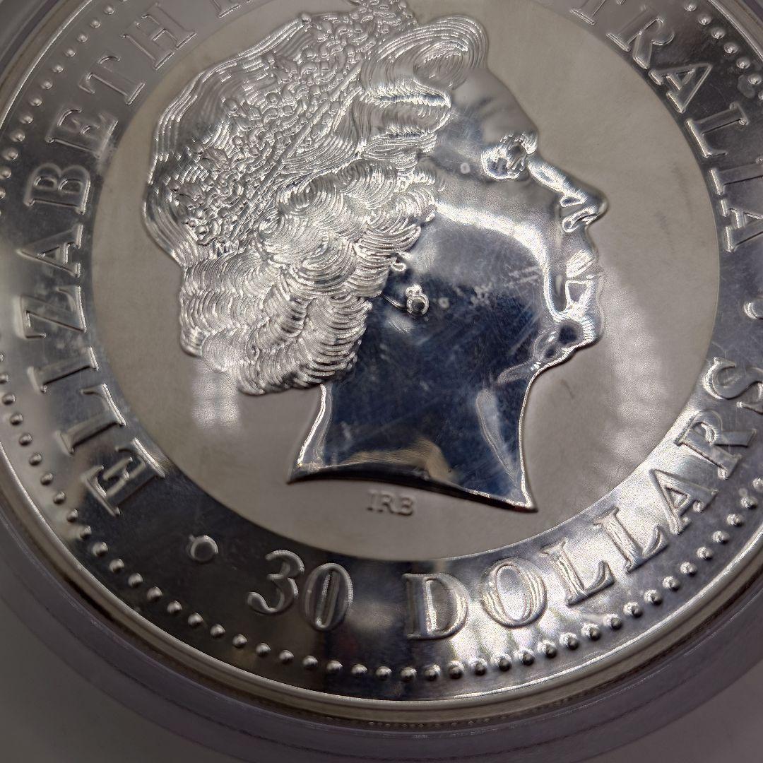 オーストラリア 30ドル銀貨 1kg 999刻印 2004年 猿/サル